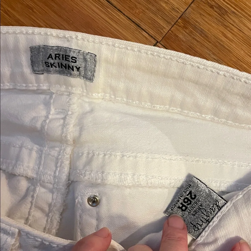 Daytrip Aries 26R Women's Skinny Jeans - White - Picture 2 of 3